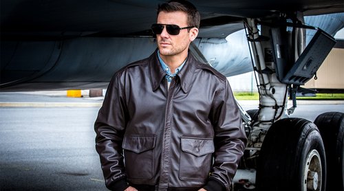 Куртка A-2 Goatskin Leather Jacket