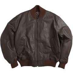 Фото: Куртка Leather MA-1 Flight Jacket