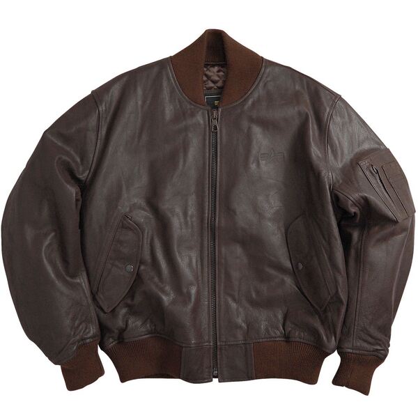 Фото: Куртка Leather MA-1 Flight Jacket