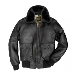 Фото: Кожаная куртка Cockpit USA Navy G-1 Jacket
