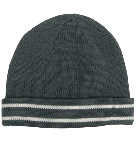 Фото: Вязаная шапка Military Stripe Cap