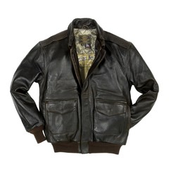 Фото: Кожаная куртка Cockpit Antique Lamb leather A-2 Jacket