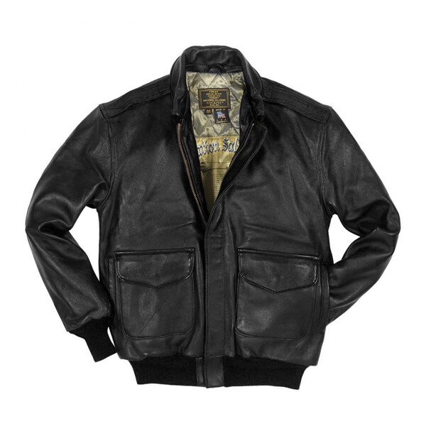 Фото: Кожаная куртка Cockpit Antique Lamb leather A-2 Jacket
