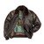 Летная кожаная куртка Cockpit Air Force Leather B-15 Flight Jacket