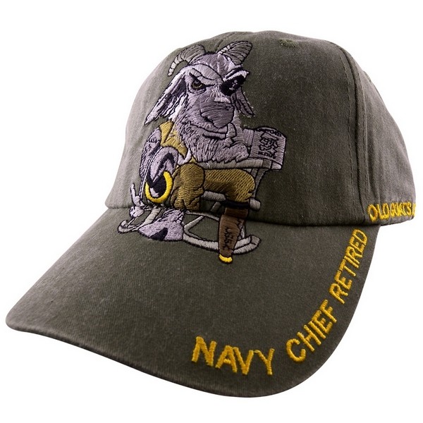 Фото: Бейсболка Navy Chief Retired Old Goat Cap