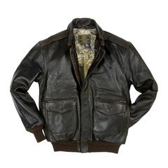 Фото: Кожаная куртка Cockpit Antique Lamb leather A-2 Jacket