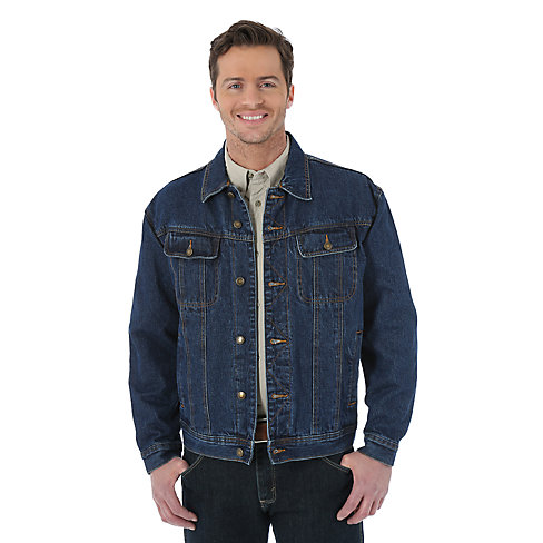 Фото: Джинсовая куртка Wrangler Rugged Wear Flannel Lined Denim Jacket